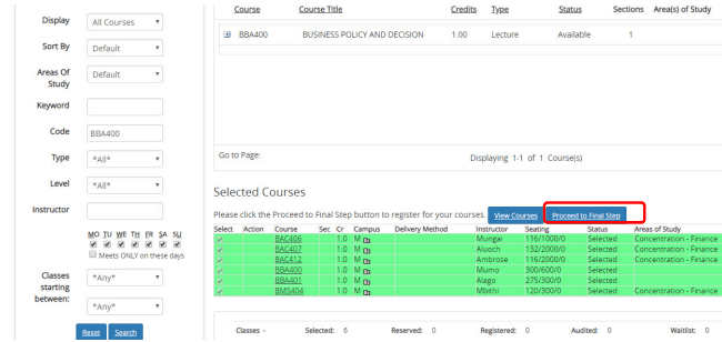 KU Students Portal