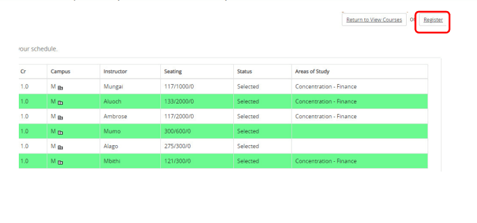 KU Students Portal