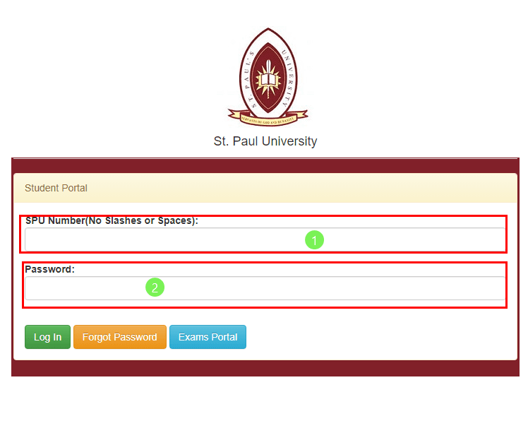 SPU Student Portal Login