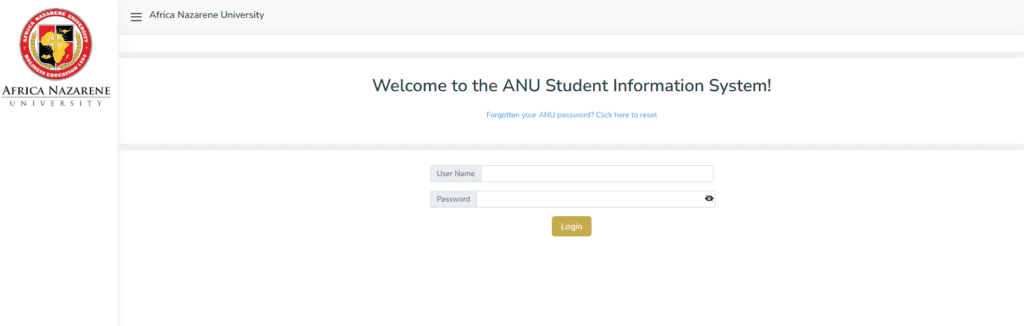 ANU Student Portal