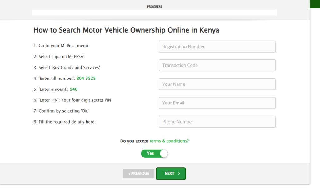 mVERIFIED vehicle search portal