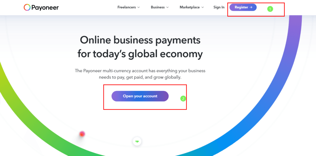 Payoneer Website