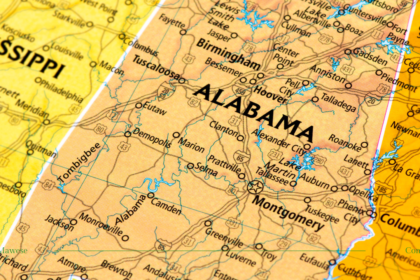 Alabama map