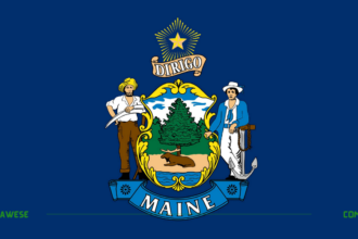 Maine flag