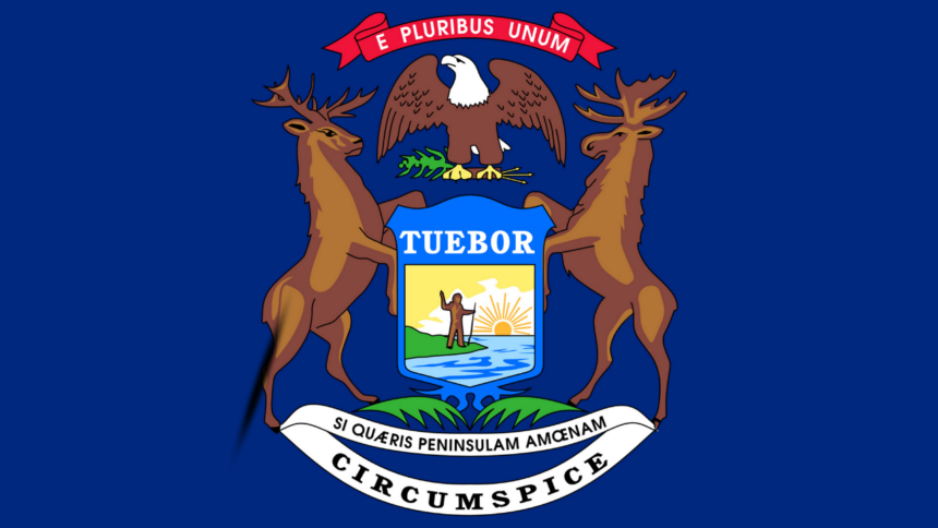 Michigan flag
