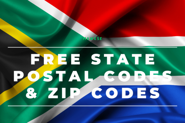 Free State Postal Codes