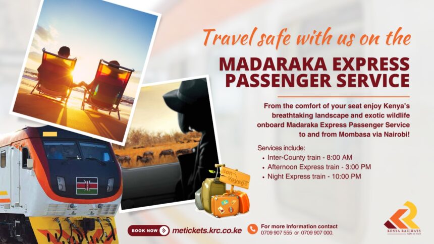 Madaraka Express Train Online booking 2025 Guide