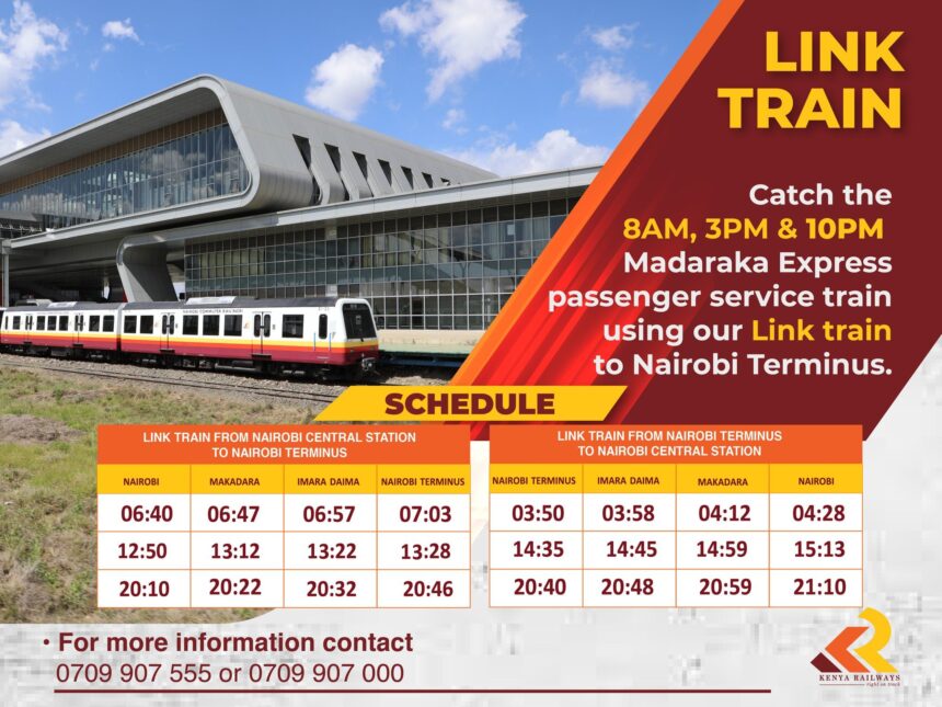 Madaraka Express Train Timetable & Fares (2025 Update) 