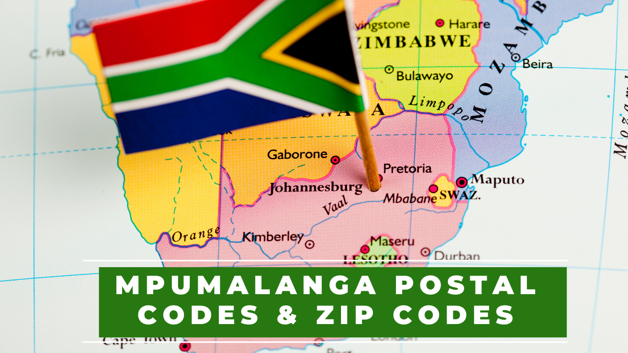 Mpumalanga Post codes