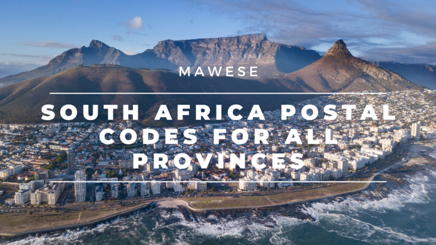 South Africa Postal Codes